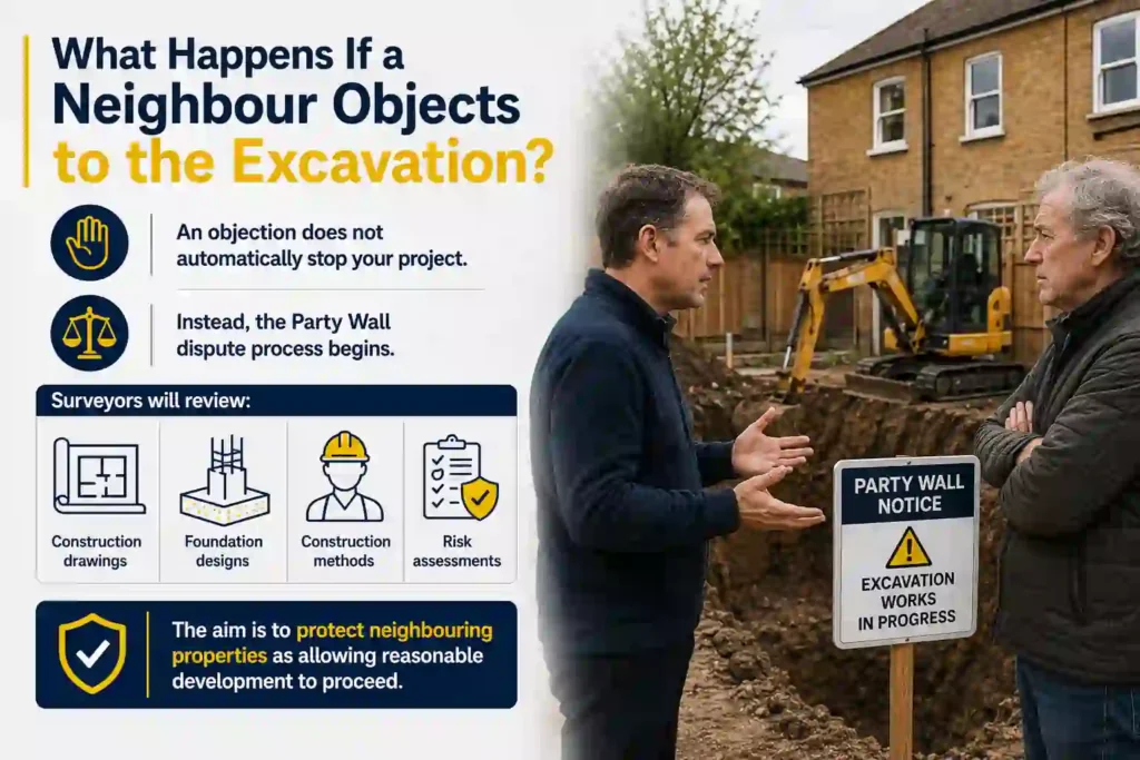 The Complete Guide to Section 6 Excavation Notices 3 What Happens If a Neighbour Objects to the Excavation Windsor